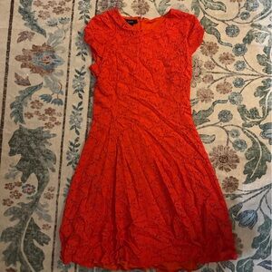 Alfani Vibrant Scarlet Cap Sleeve Dress